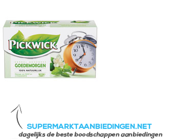 Pickwick Thee goedemorgen 1-kops aanbieding