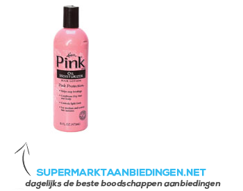 Pink Oil moist aanbieding