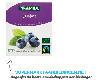 Piramide Bosbes fairtrade aanbieding