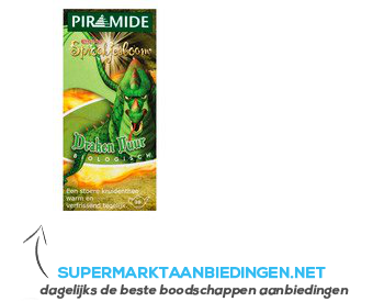 Piramide Draken vuur aanbieding