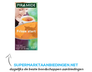 Piramide Frisse start aanbieding