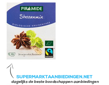 Piramide Sterrenmix fairtrade