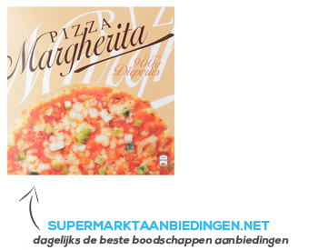 Pizza margherita aanbieding