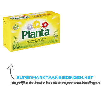 Planta Boter plantaardig aanbieding