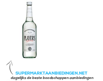 Player’s Silver rum