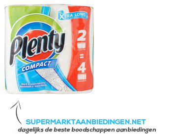 Plenty Compact keukenpapier aanbieding