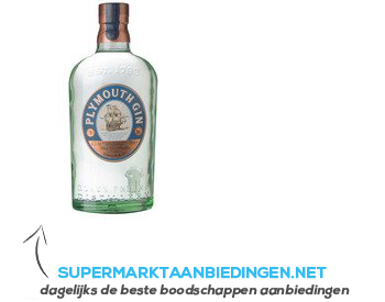 Plymouth Gin aanbieding