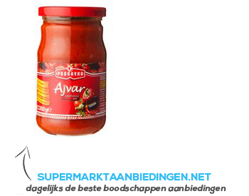 Podravka Ajvar scherp (tomatensaus) aanbieding