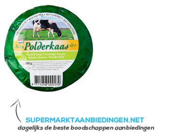 Polderkaas Baby Gouda kruiden aanbieding