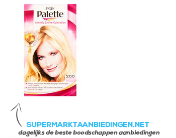 Poly Palette licht natuurlijk blond aanbieding