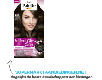 Poly Palette Perfect gloss 200 donker espresso aanbieding