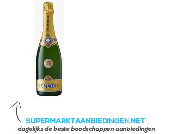 Pommery Champagne aanbieding