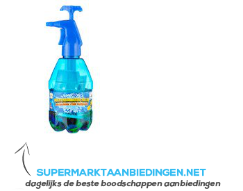 Pomp met waterbommen aanbieding