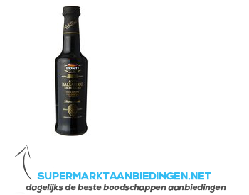 Ponti Aceto balsamico di Modena 3 anni aanbieding