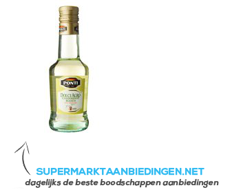 Ponti Condimento Dolceagro Bianco (witte) aanbieding