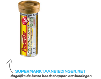 Powerbar 5 Electrolytes lemon tonic boost aanbieding