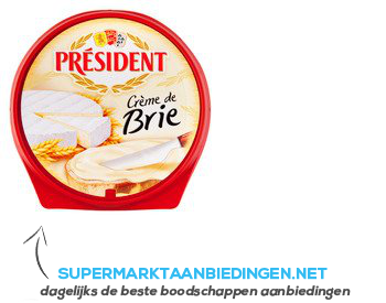 Président Crème de brie aanbieding