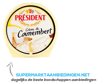 Président Crème de camembert aanbieding