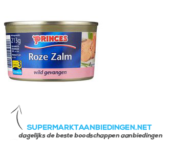 Princes Roze zalm aanbieding