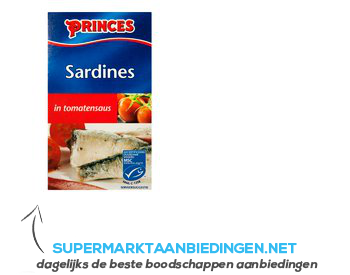 Princes Sardines in tomatensaus MSC