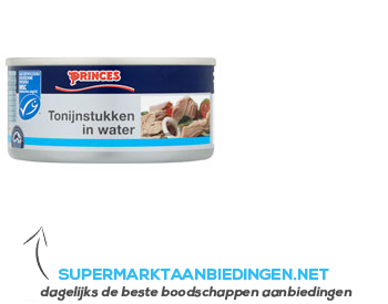 Princes Tonijnstukken in water MSC