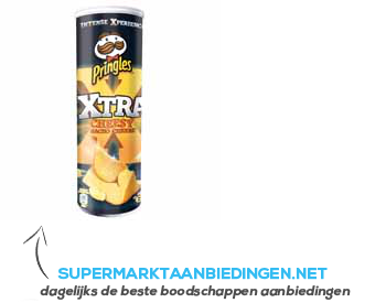 Pringles Xtra cheesy nacho aanbieding