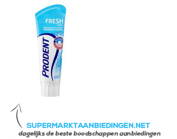 Prodent Tandpasta freshgel aanbieding