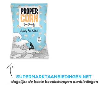 Propercorn Lightly sea salted aanbieding