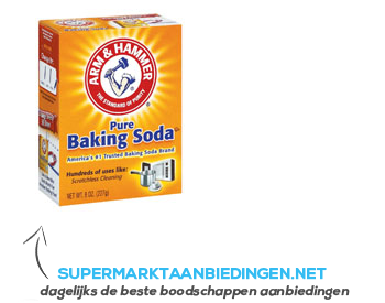 Pure baking soda aanbieding