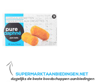 Pure Daphné Garnaalkroketten aanbieding