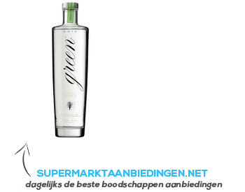 Pure Green Organic vodka aanbieding