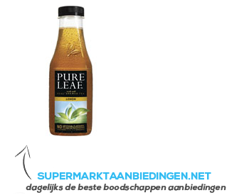 Pure Leaf Ice tea lemon