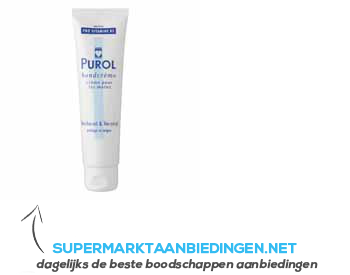 Purol Handcrème aanbieding