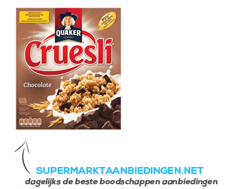 Quaker Cruesli pure chocolade