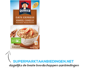 Quaker Oats express havermout kaneel