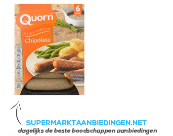 Quorn Vegetarische chipolata aanbieding