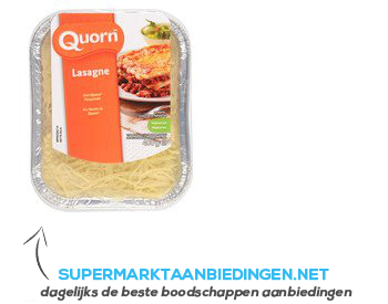 Quorn Vegetarische lasagne aanbieding