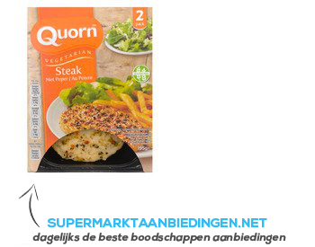 Quorn Vegetarische steak met peper aanbieding