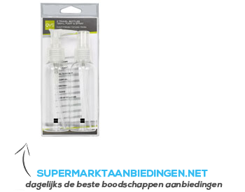 QVS Reisflesjes 100 ml aanbieding