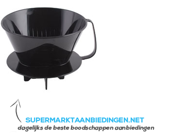 Randwijck Koffiefilterhouder nr. 4 zwart aanbieding