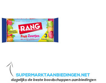 Rang Fruit zuurtjes aanbieding