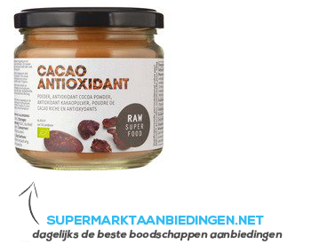 Raw Organic Food Cacao antioxidant poeder aanbieding