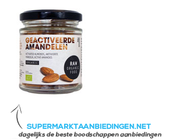 Raw Organic Food Geactiveerde amandelen aanbieding