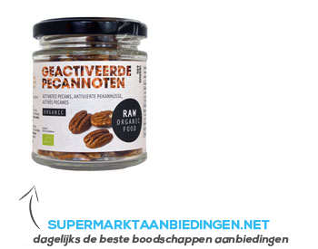 Raw Organic Food Geactiveerde pecannoten aanbieding