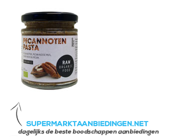 Raw Organic Food Pecannotenpasta aanbieding