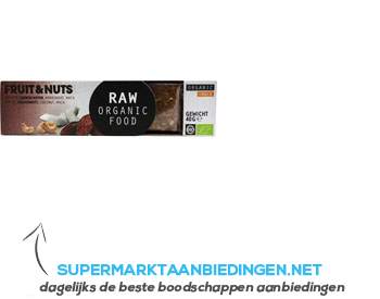 Raw Organic Food Reep maca aanbieding