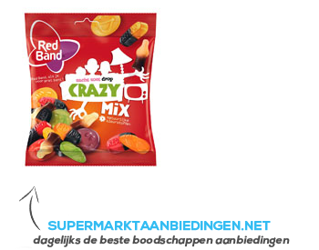 Red Band Crazy mix aanbieding