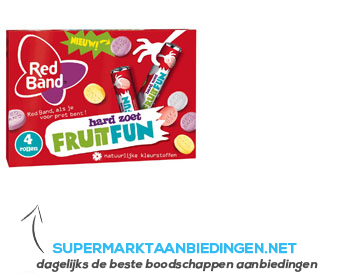 Red Band Fruit fun aanbieding