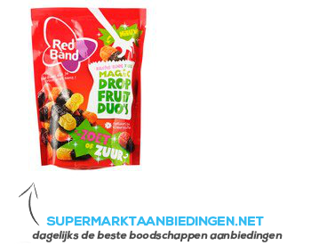 Red Band Magic dropfruit duo zoet-zuur aanbieding