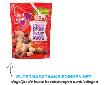 Red Band Schuim dropfruit duo's aanbieding